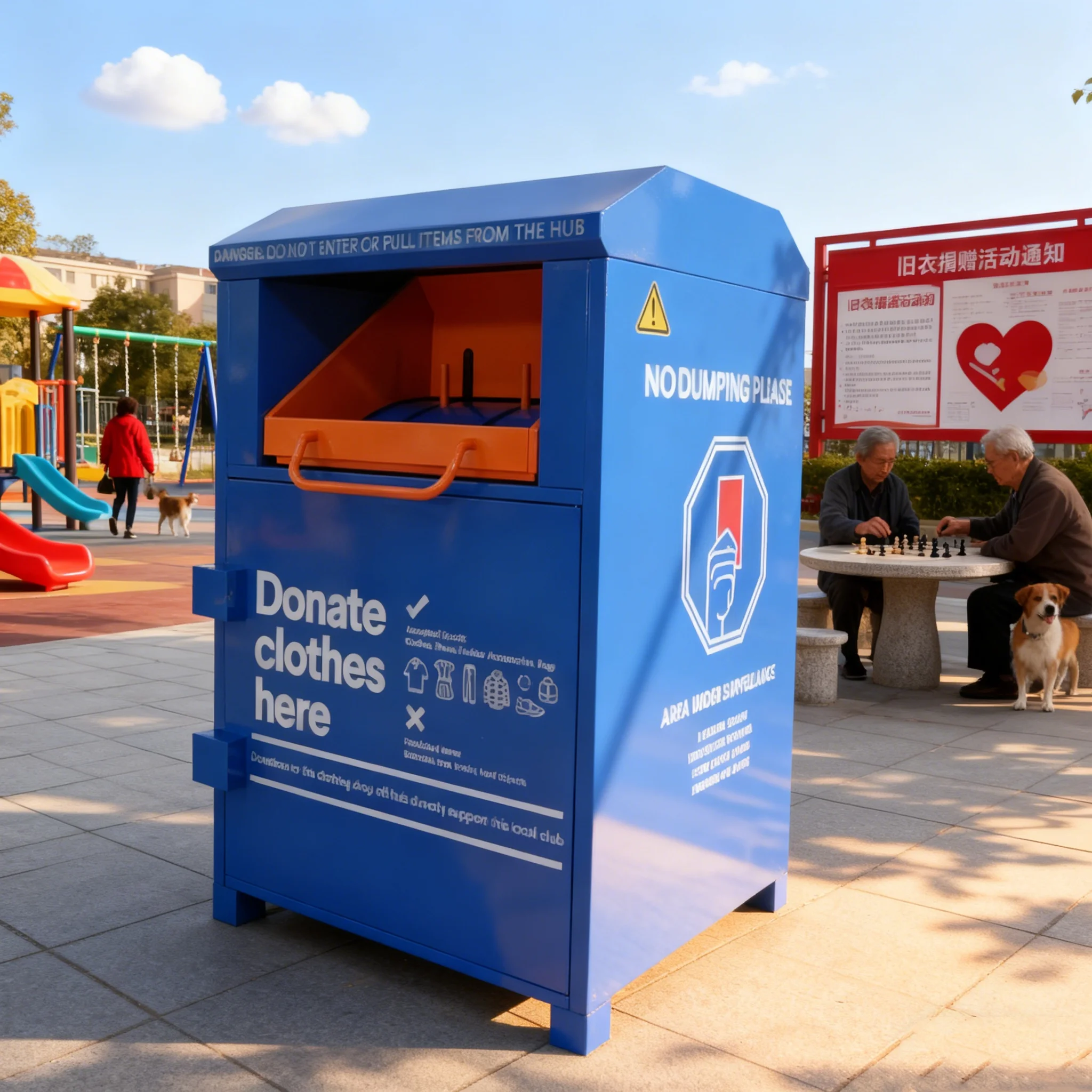 

Заводская металлическая корзина для пожертвований по одежде, производитель уличной одежды, корзина для вторичной переработки одежды, корзина для пожертвований по одежде