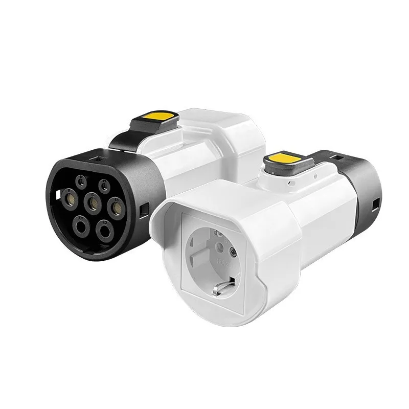 New Energy Discharger Plug Atto Conversion Socket Electric Vehicle External Discharge Equipment Get Electricity From Type2 Car