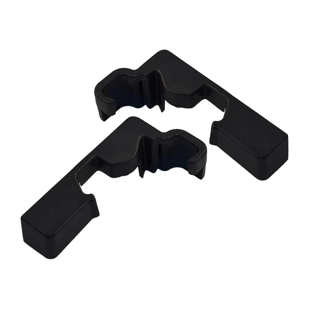 Vehicle Seat Repair Seat Track Cover Direct Replacement Plastic Material Left Right Placement 2 Pieces Included