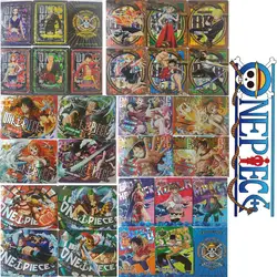 Anime One Piece SSR SR SHR CER VGR BER Collectible Cards Luffy Nami Robin Hancock Zoro Christmas Birthday Gifts Children's Toys