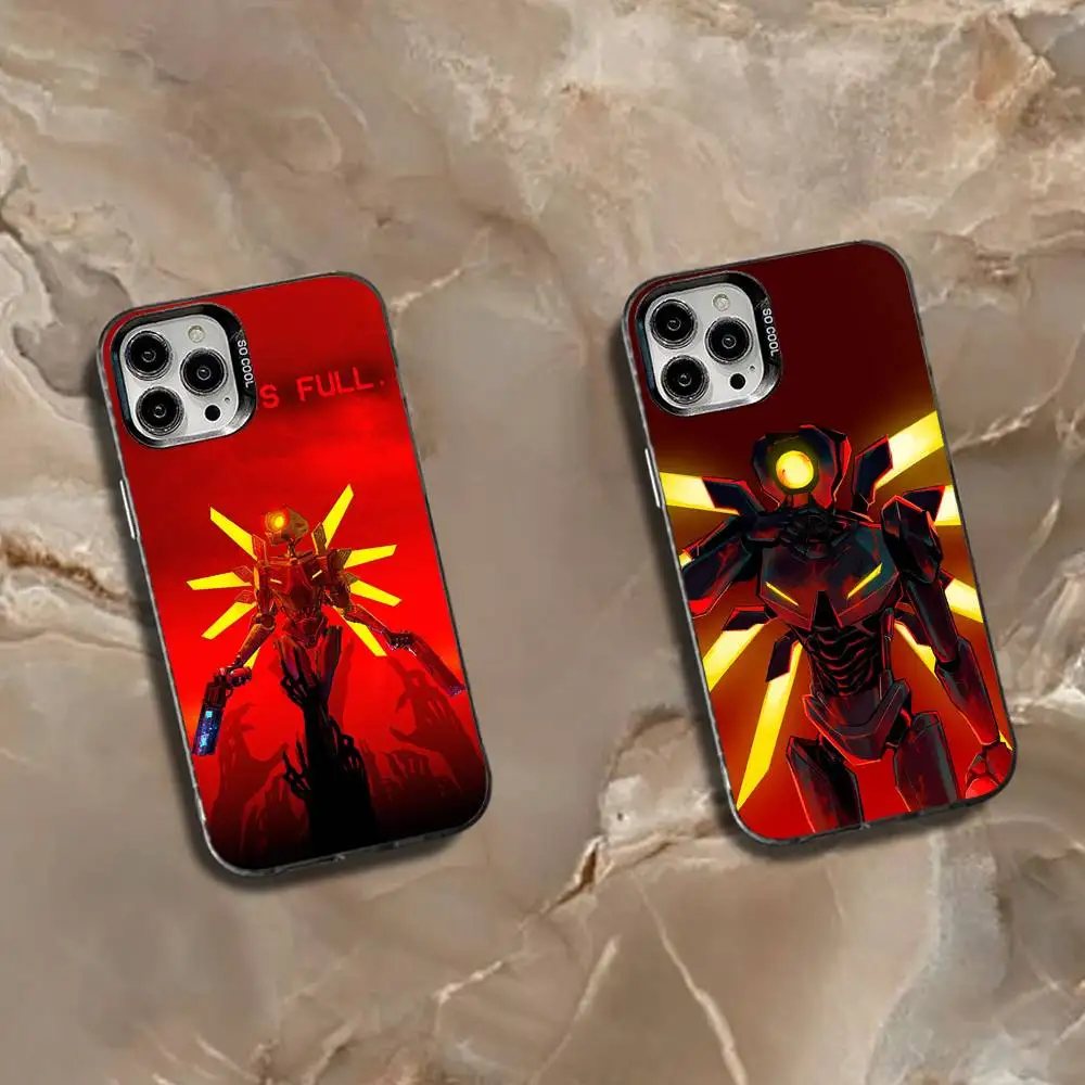 

U-Ultrakill-es Phone Case For iPhone 16,15,14,13,12,11,Mini,Pro,SE,MAX White Matte Shockproof Cover