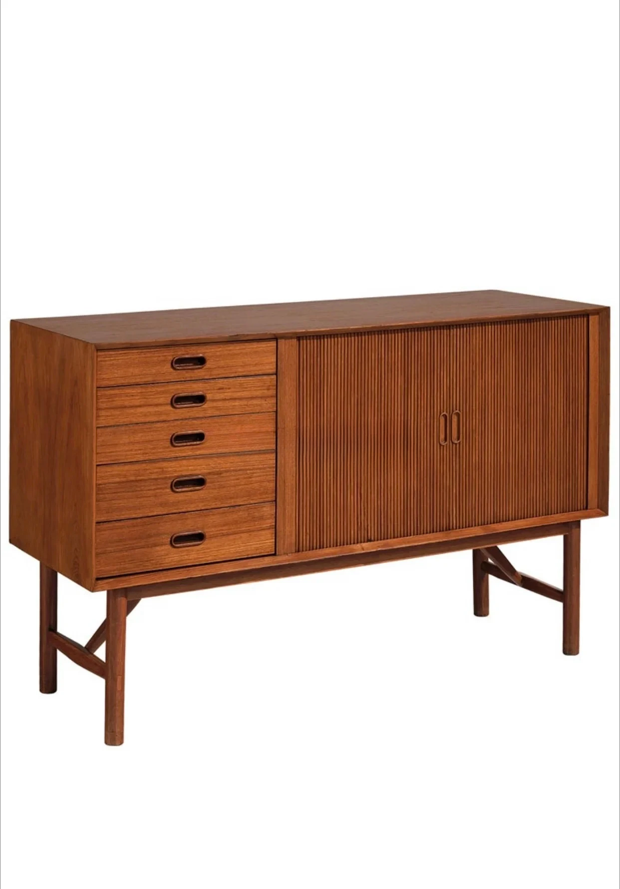 AP Medieval dining side cabinet Nordic design Cherry wood TV cabinet Solid wood side cabinet