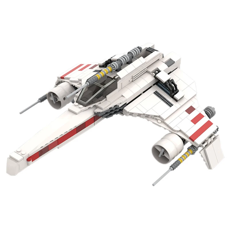 

Строительные блоки Starfighter MOC, коллекция боецов космических войн Rebel & Empire, модель истребителя X-wing & TIE для взрослых фанатов