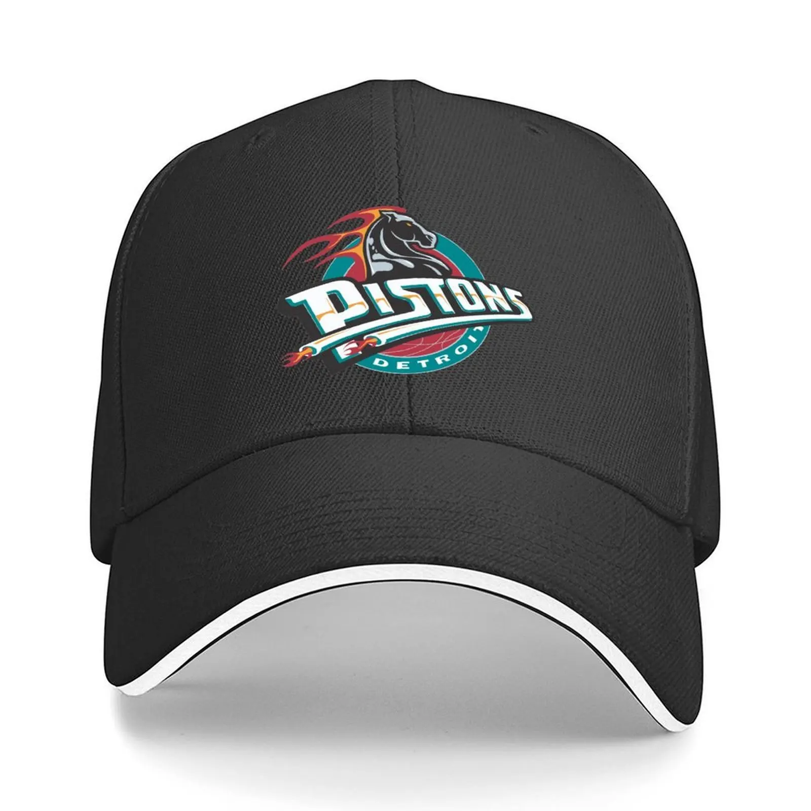 

Pistons-Detroit,Classic Baseball Cap Brand Man cap New Hat Funny hats Fishing cap Sun Hats For Women Men's