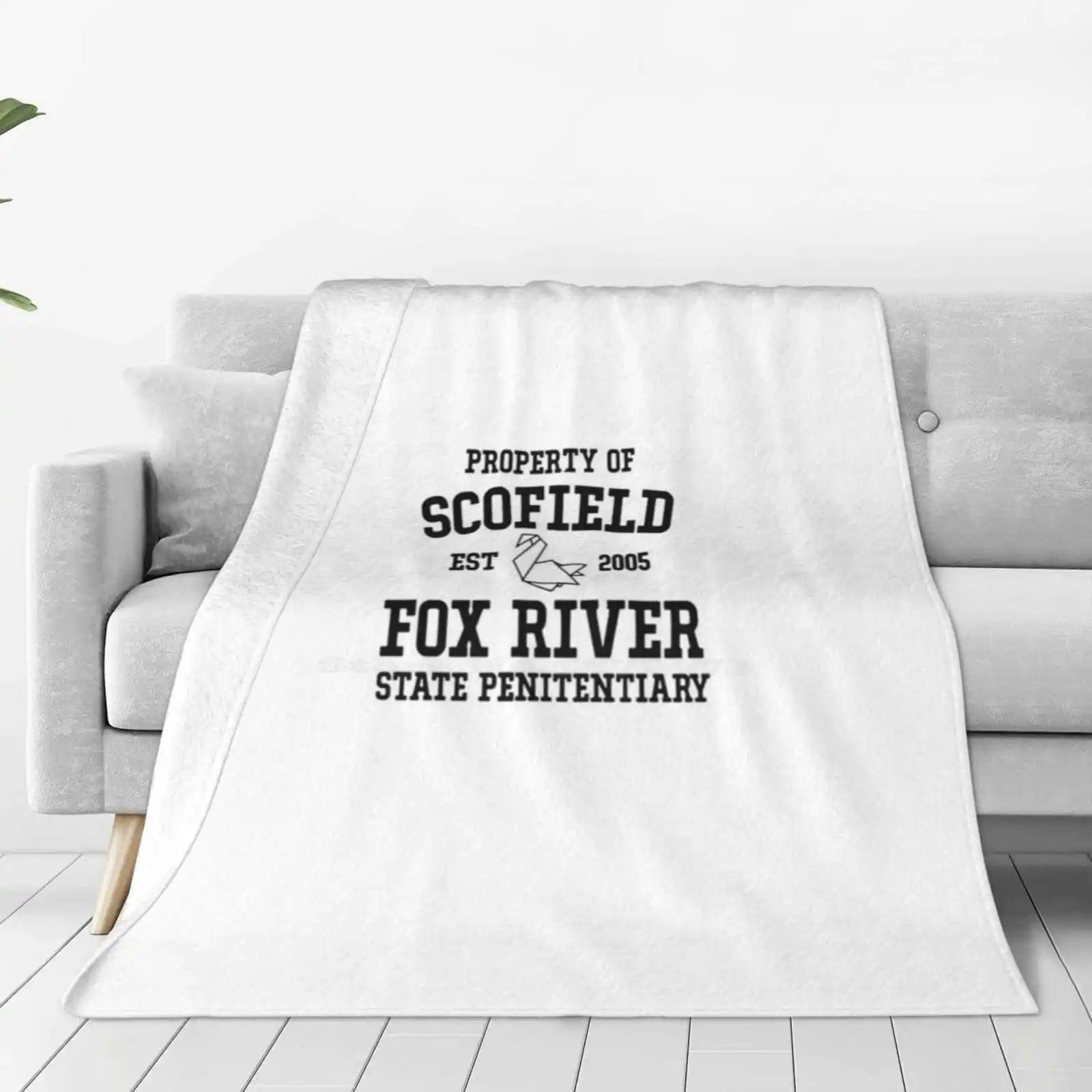 Prison Break All Sizes Soft Cover Blanket Home Decor Bedding Fox River Swan Origami Michael Scofield T