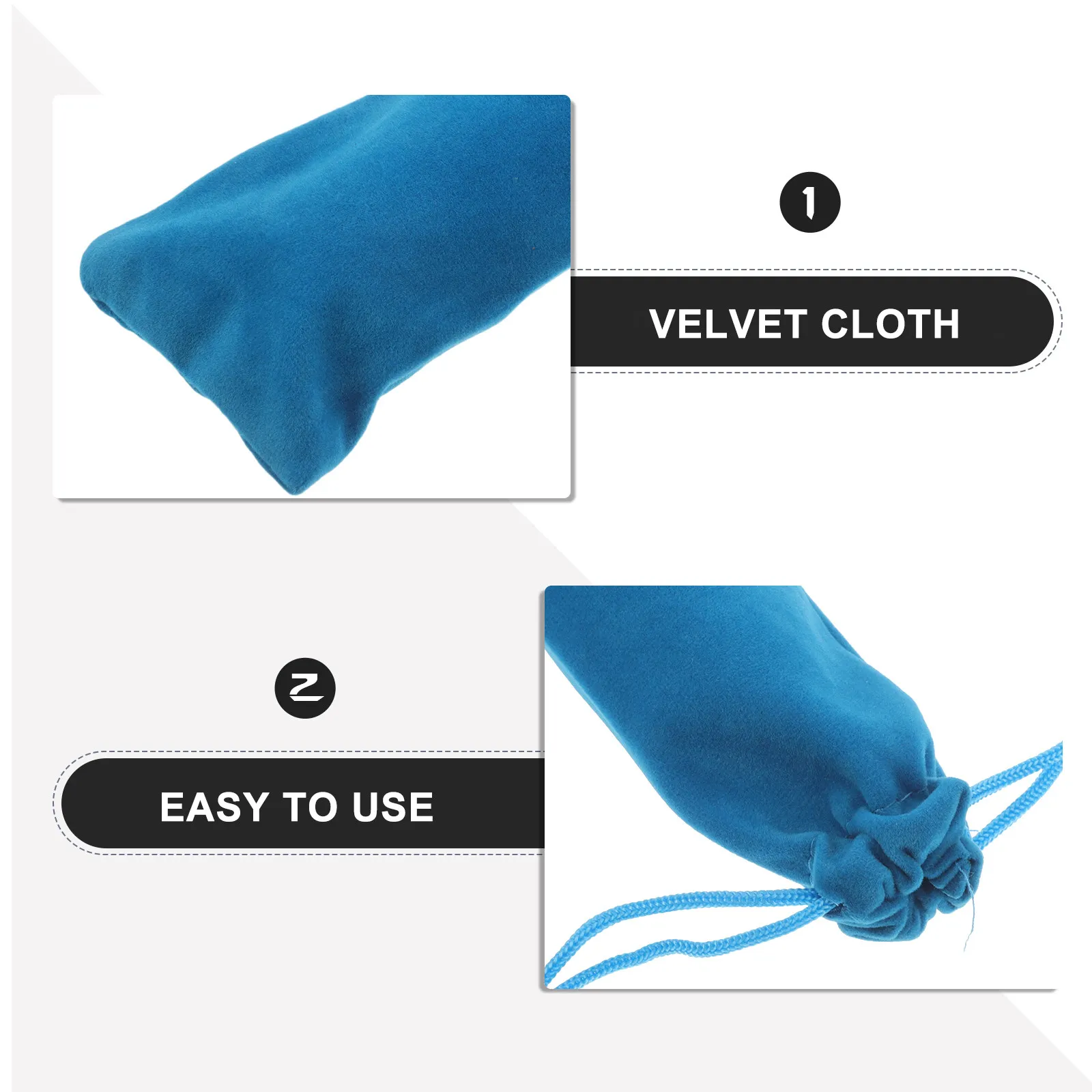 8 Pcs Recorder Storage Bag Drawstring Bags Flute Musical Instrument Accessories Harmonica