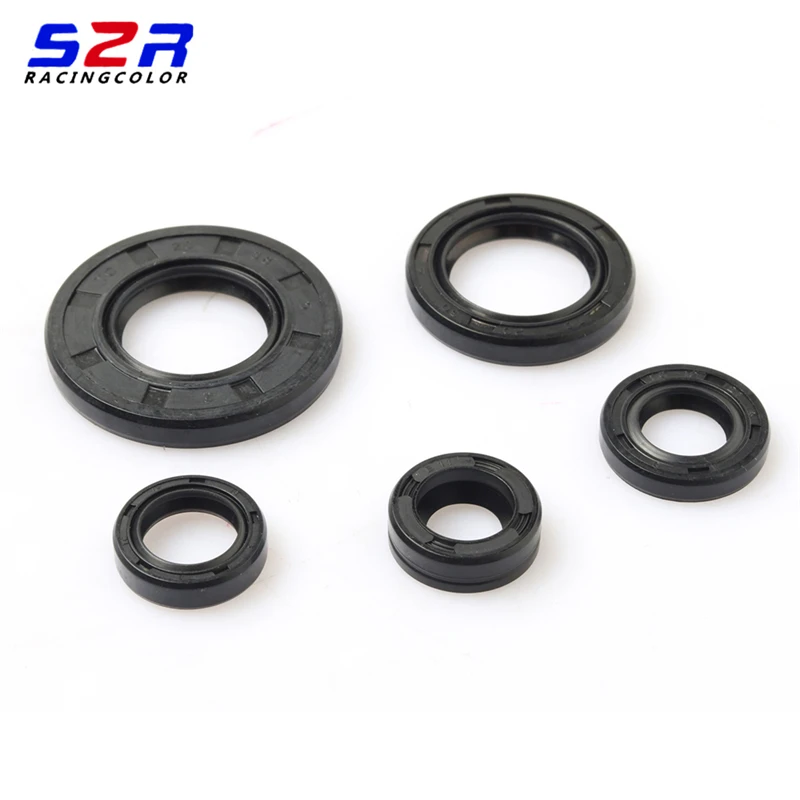 Crankcase Cover Axle Drive Shift Pedal Kick Crank Clutch Push Lever Assy Oil Seal Comp for YAMAHA YBR125 YBR YB 125 XTZ125 x5mm