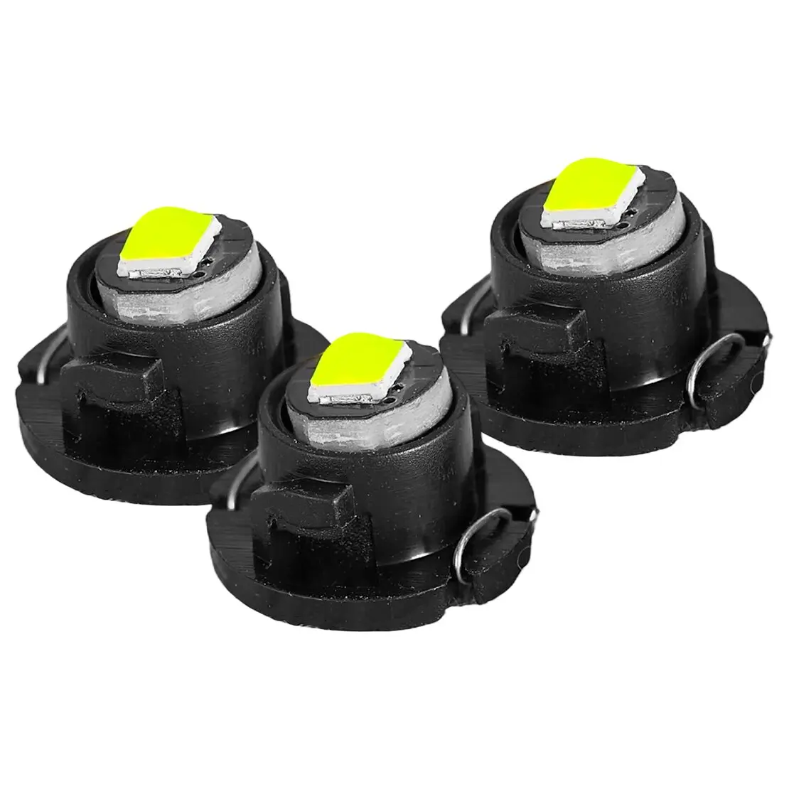 3pcs White Neo Wedge LED Car Dash Heater Climate Control Backlight Bulbs fit for GMC Chevy Truck Suburban 1988-1994