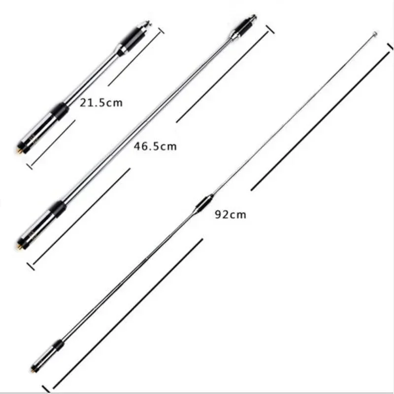 RH-770 Dual Band 144/430MHz High Gain SMA-Male/SMA-Female/BNC RH770 Telescopic Antenna For BAOFENG UV-5R UV-82 888S TYT Radio