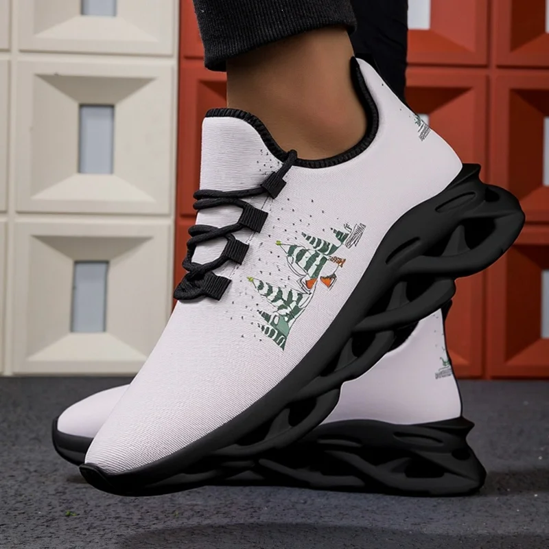 

YRZL Men Casual Sneakers Lightweight Non Slip Comfortable Athletic Walking Shoes for Men Gym Training Outdoor Breathable Shoes