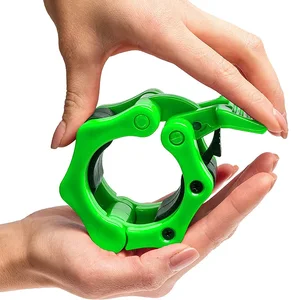 Barbell Coleiras Com Clipes De Bloqueio, Bar Padrão, Haltere, Clipes De Bloqueio, Levantamento De Peso, Ginásio De Fitness, Musculação, 50mm De Diâmetro, 1Pc 12 principais vendas barra para halteres com rosca - №11