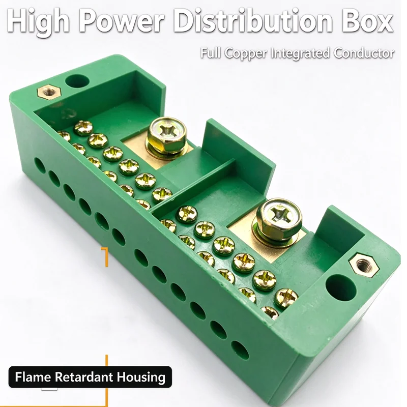 FJ6/JHD Industrial Power Distribution Equipment Junction Box Empty Switch Terminal One-to-Many Circuit Breaker 220V 10A Connecti