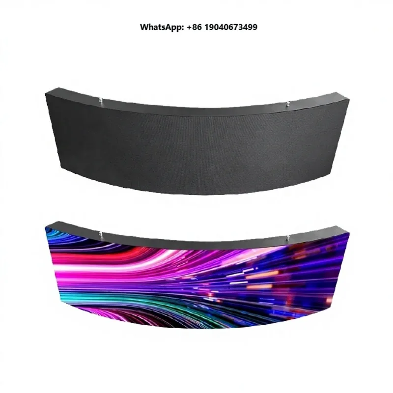 P1.53 High-Definition Full Color LED Video Wall Panel Indoor Fixed Curve Display Adjustable Brightness XH