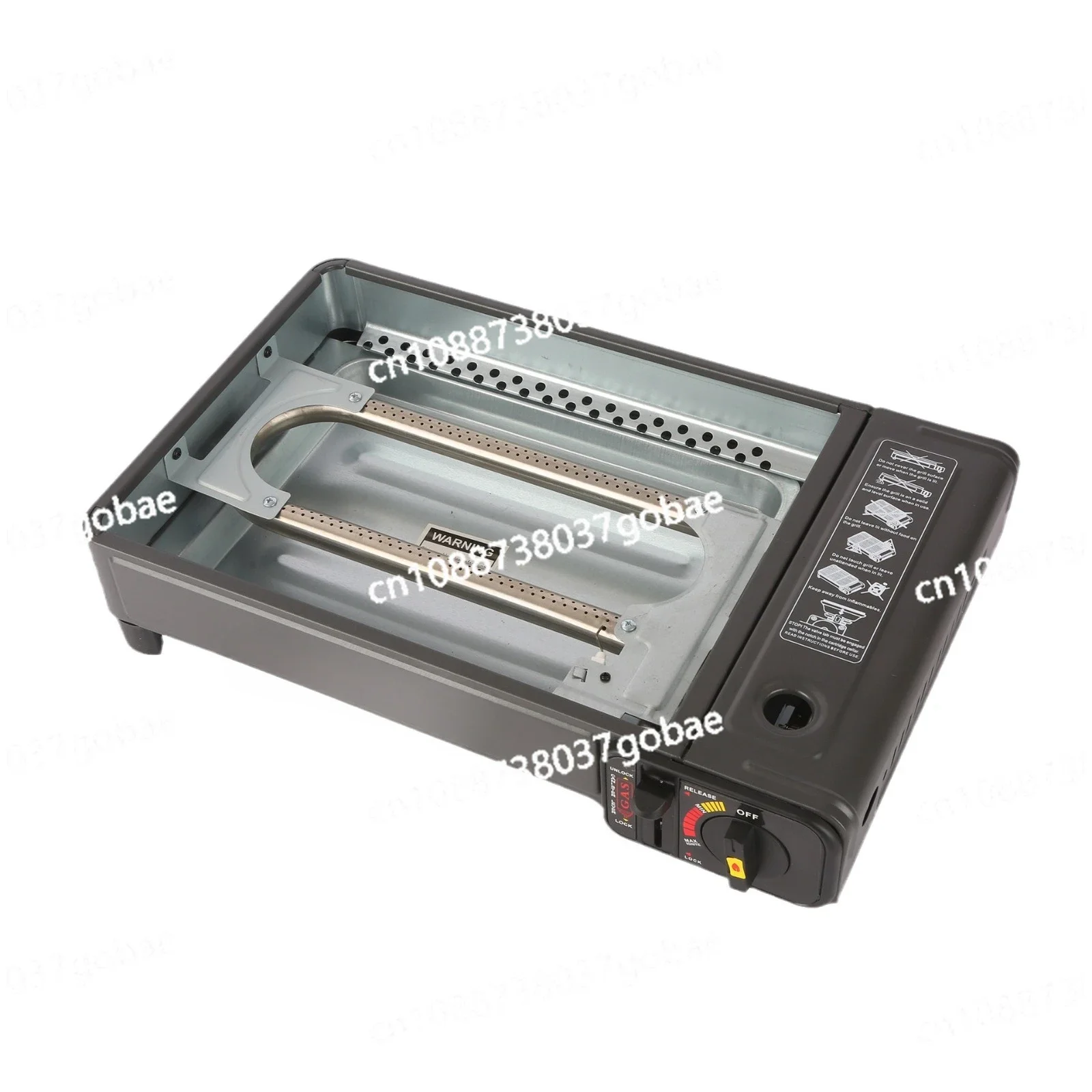 

Гриль для барбекю, многофункциональная портативная уличная газовая поле, ветрозащитная бытовая тарелка для барбекю, кемпинга, пикника