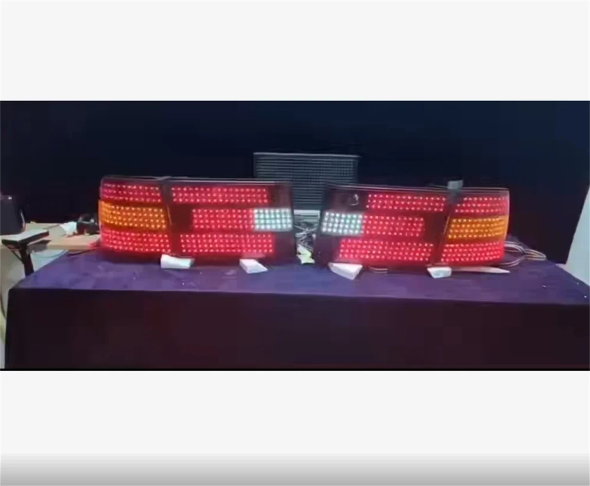 Car led modified tail light assembly rear lamp 2pcs for Lexus LS400 brake Reverse lights turn signal