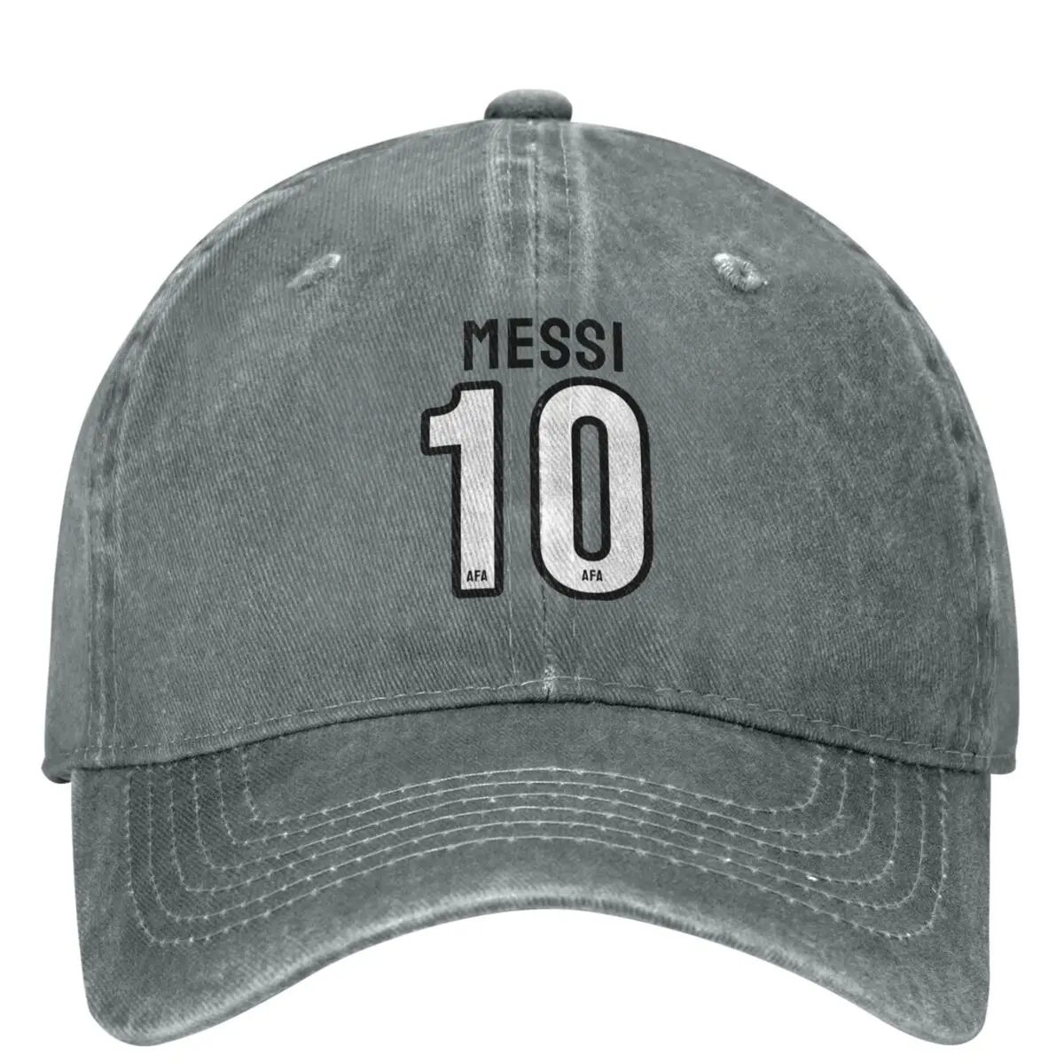 Messis 10 Football Soccer Baseball Cap Unisex Men Sunshade Trucker Dad Hat Summer Fitted Retro Outdoor Gym Baseball Caps