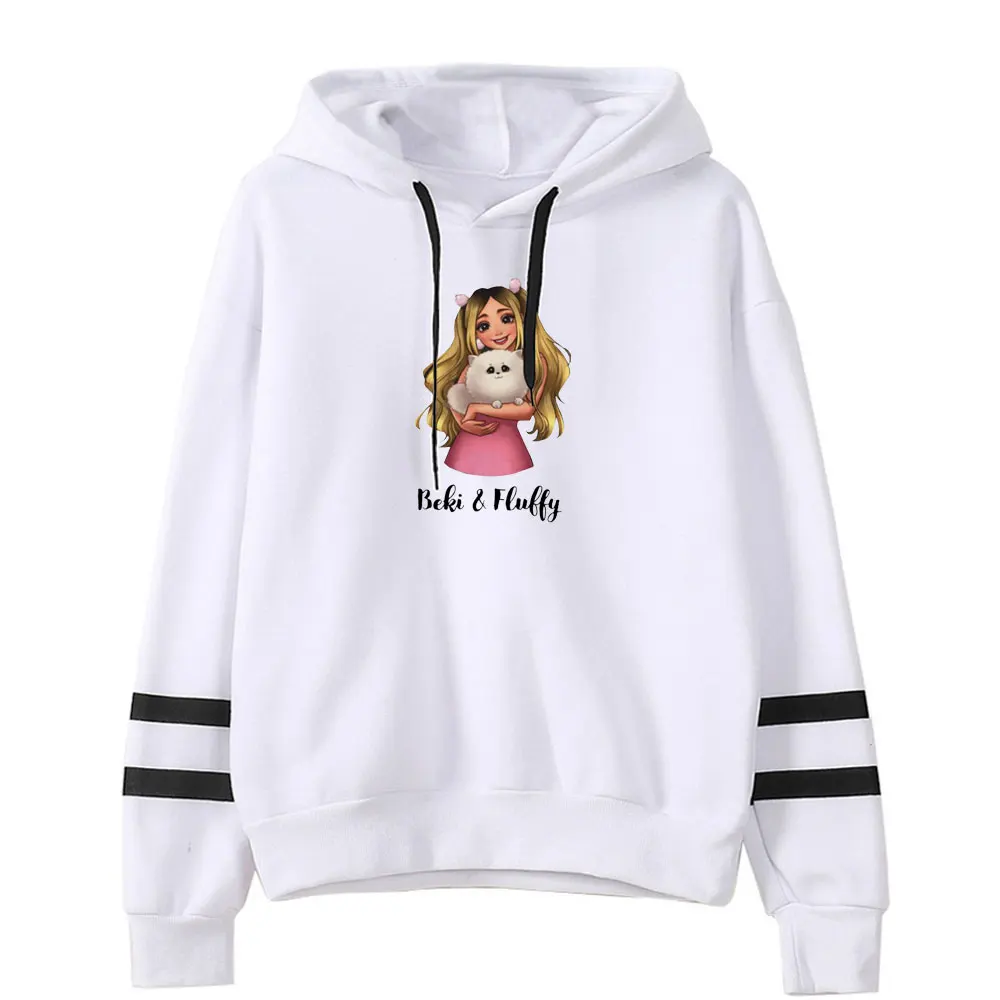 Sudadera con capucha de Rebekah Wing Merch Beki para mujer, Jersey esponjoso Unisex 2D, ropa Kawaii para chica, 2022