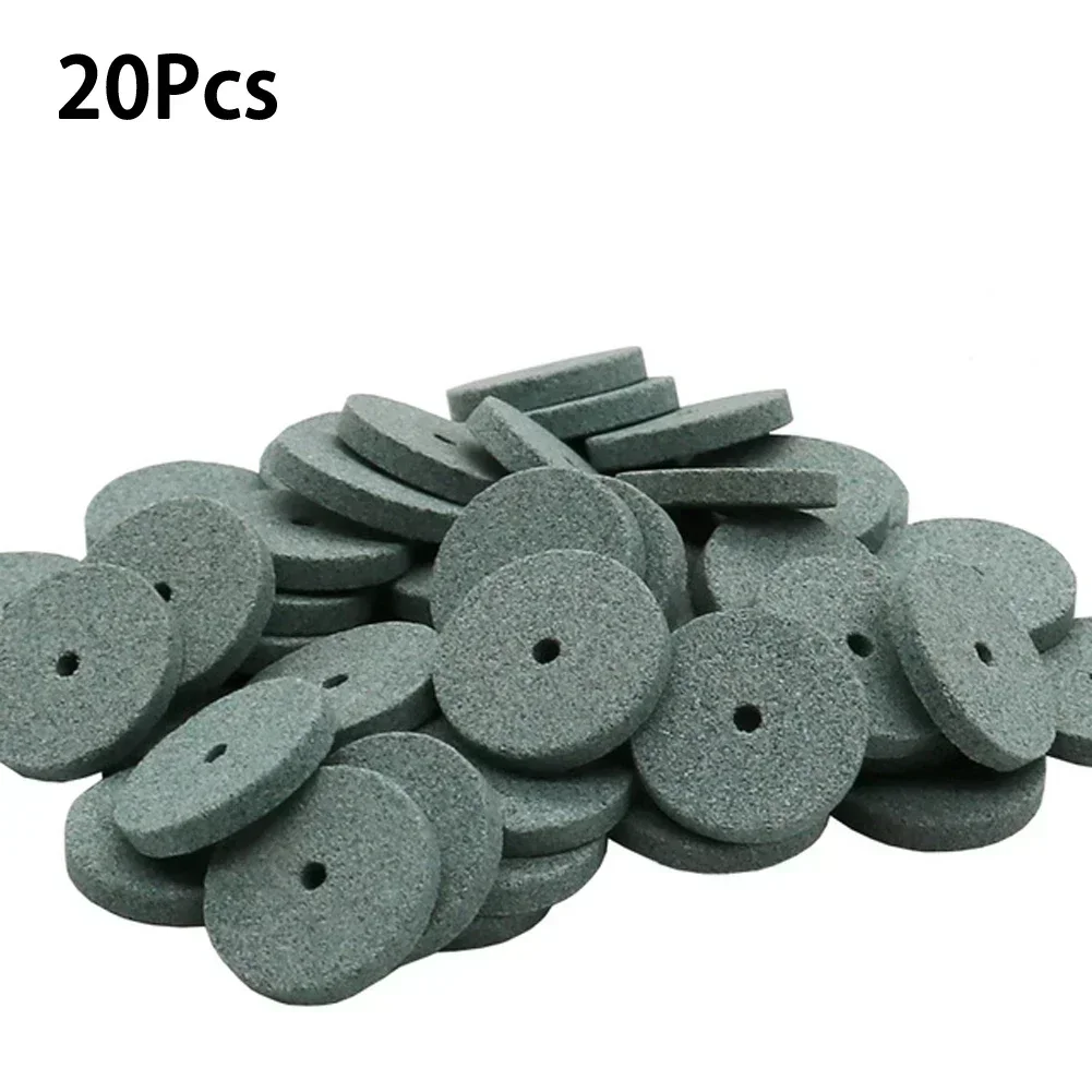 Imagem -05 - Mini Broca Rebolo 20 mm Roda de Polimento Almofada Disco Abrasivo para Madeira Metal Faça Você Mesmo Ferramentas Moagem Ferramenta Elétrica 20 Peças