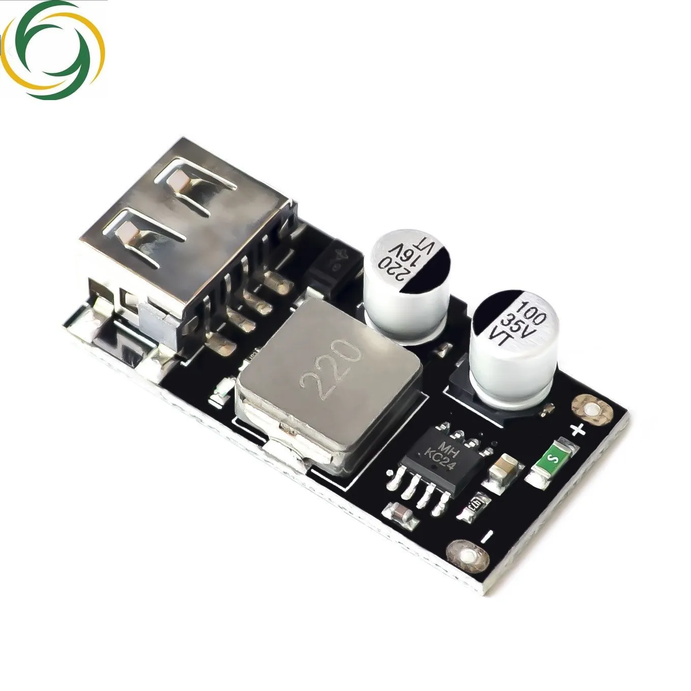 USB QC3.0 QC2.0 USB DC-DC Buck Converter Charging Step Down Module 6-32V 9V 12V 24V to Fast Quick Charger Circuit Board 5V