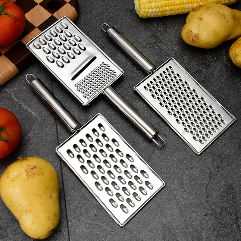 Multi-Purpose Cheese Lemon Grater for Fruit Vegetables Stainless Steel Potato Carrot Slicer Peeler Food Crusher Kitchen Gadgets