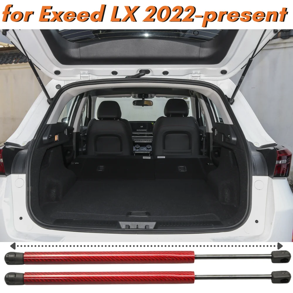 

Qty(2) Trunk Struts for Exeed LX SUV 2022-present without Power Taligate Rear Boot Lift Supports Gas Springs Shock Absorbers