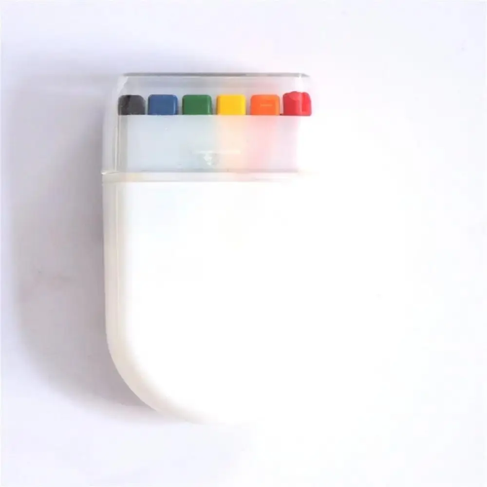 DIY อุปกรณ์เสริมสี Rainbow Face Painting Stick ปลอดสารพิษละลายน้ํา Face Body Paint Bright สี 6 สี Body Art Paint