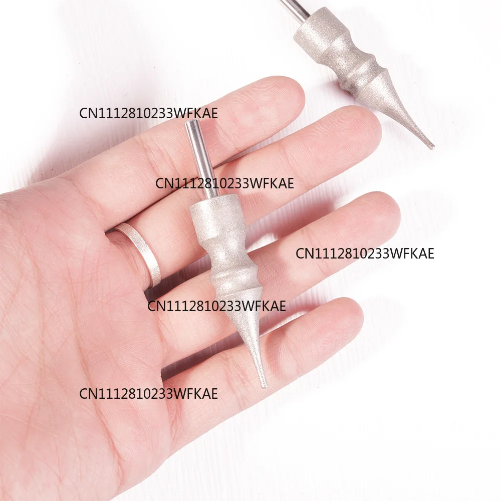 Real leather grinding stick metal grinding head, leather rough grinding and polishing DIY tool, fast and efficient meat