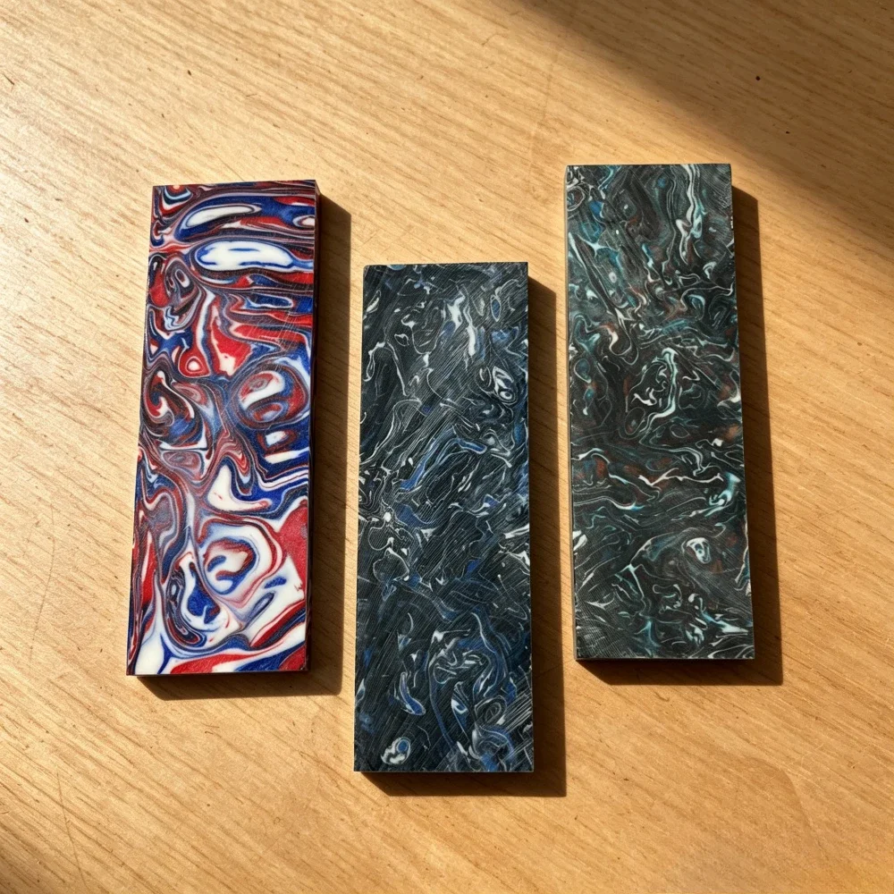 Composite Resin Handle Grip Patch Material 1 Piece DIY Tool Handle Making Material 3 Colors DIY Craft Knife Handle Materials