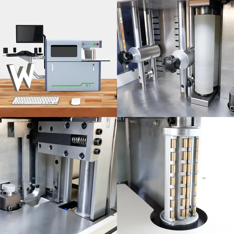 Fully Automatic Aluminum Plastic Groove Pipe Bending Machine Wire Tube Bender New