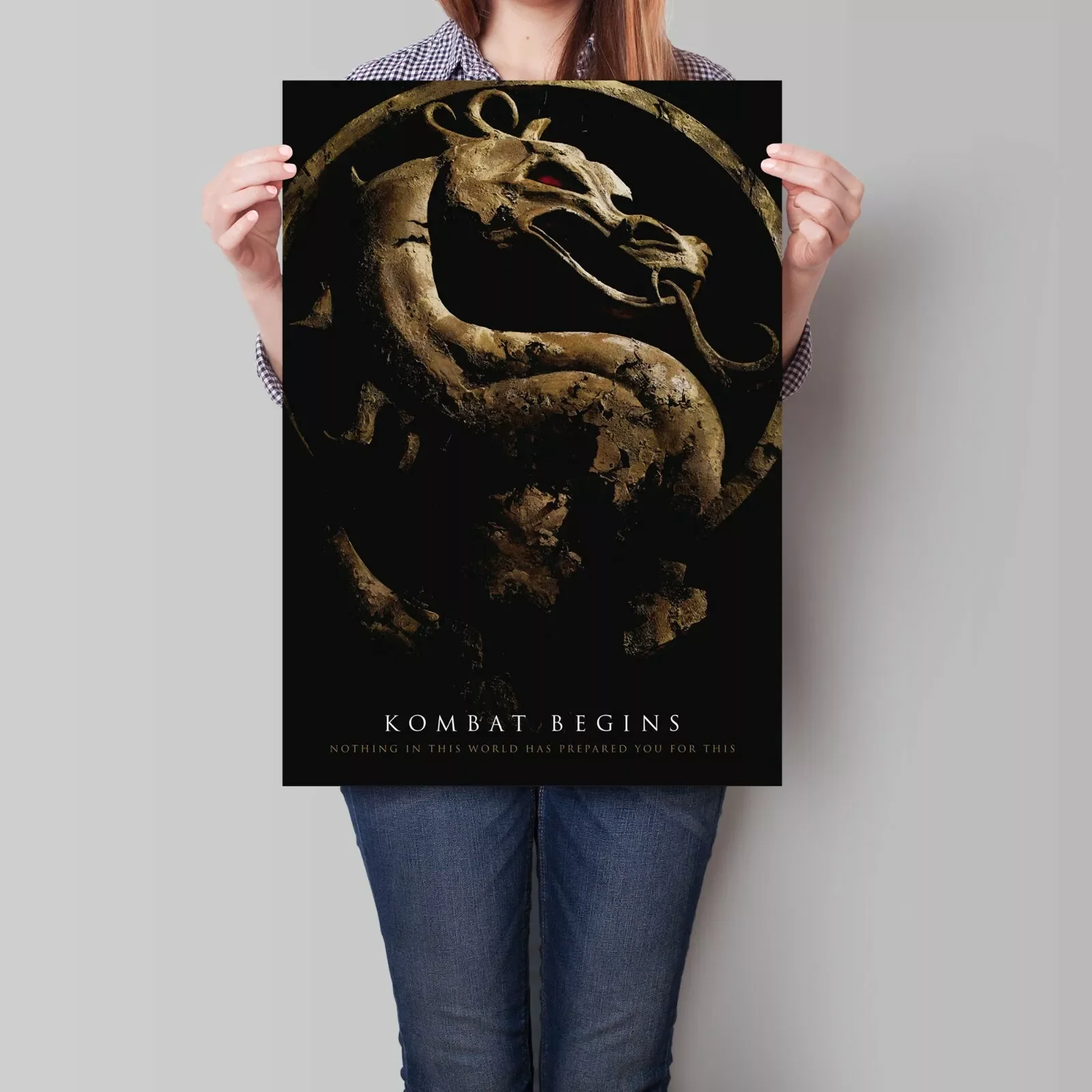 Mortal Kombat Movie Art Picture Print Silk Poster Living Room Decor Home Wall