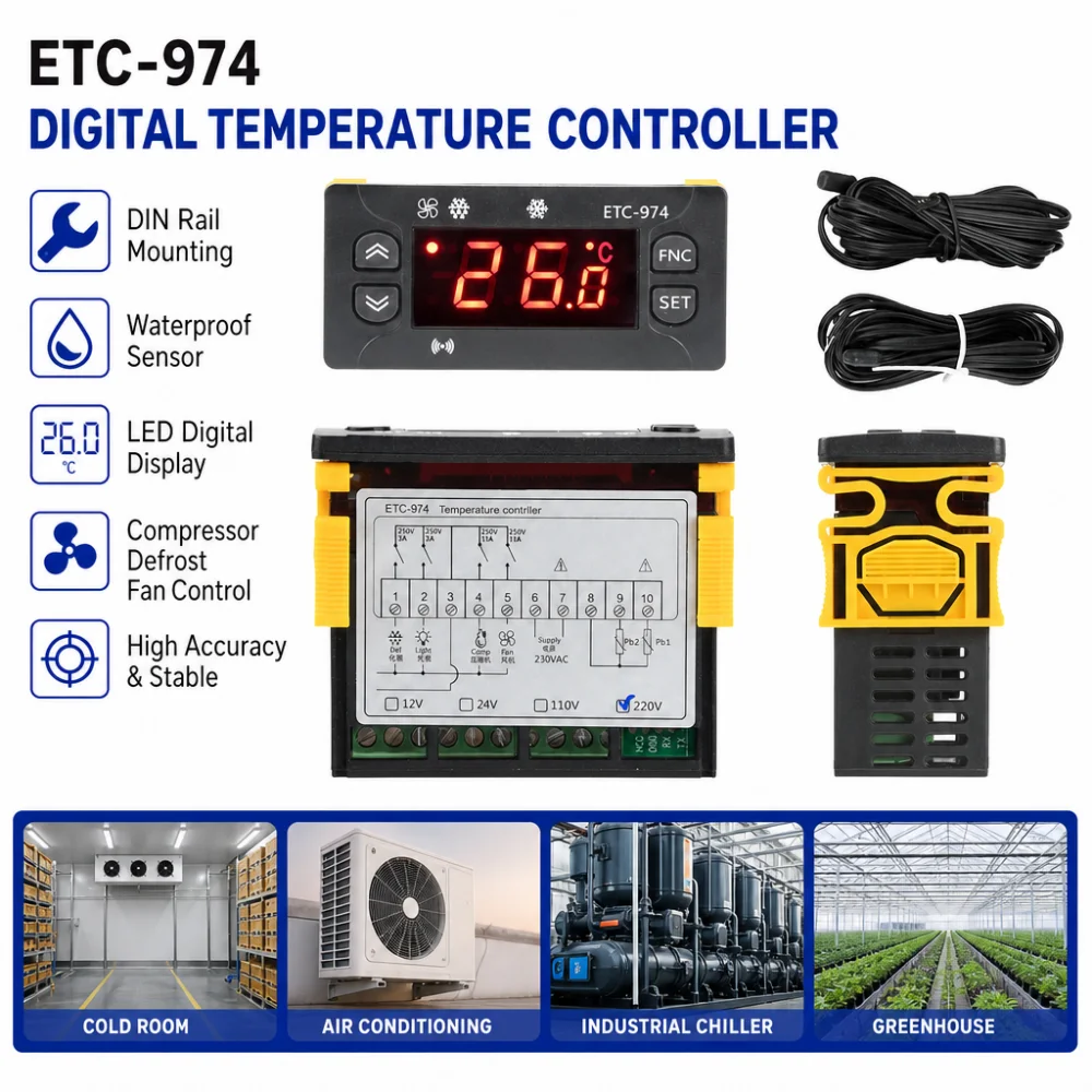 #12 Compare Industrial Temperature Controllers Before You Buy
