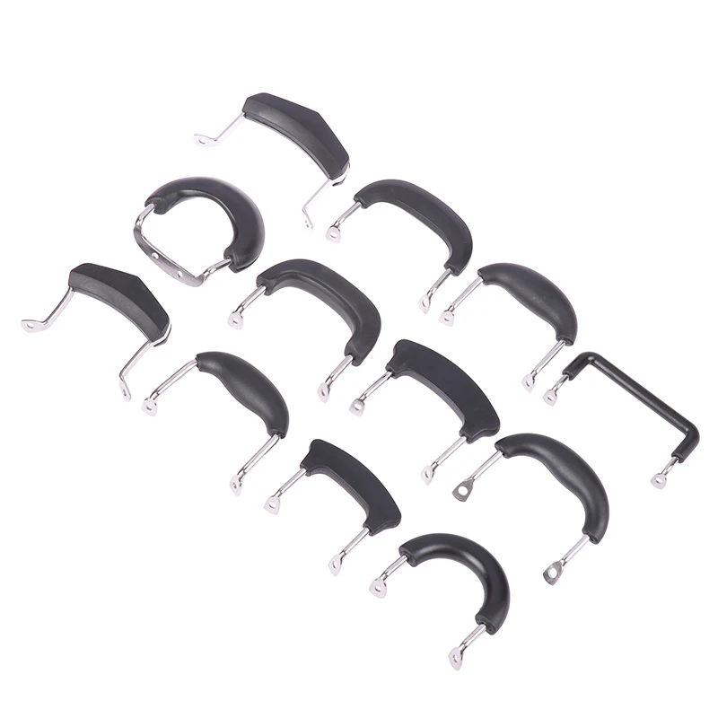 1 Set Anti-Scalding&Heat-Resistant Pot Handle Round Pan Handle Stainless Steel Kitchen Cookware Parts Pot Lifting Replace