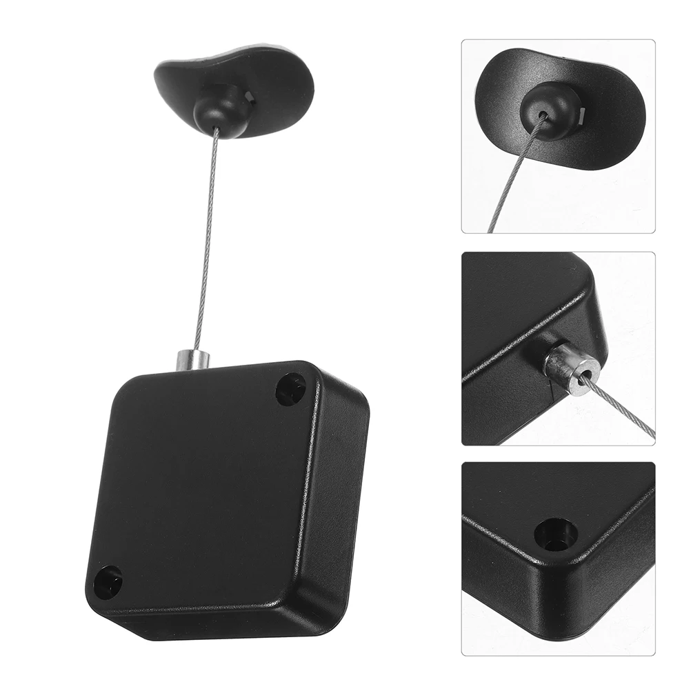 

1 Set Retractable Remote Control Lock Anti-Lost Tether Cord Safety Luggage Locking Leash Outdoor Travel High-Strength Anti-Theft