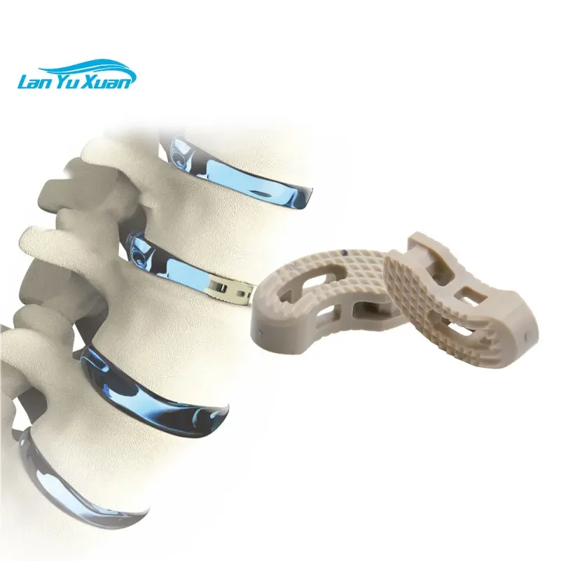 

Meditech New design Implants Surgical Spine Cervical Peek Cage Lumbar Fusion T-PAL Peek Cage