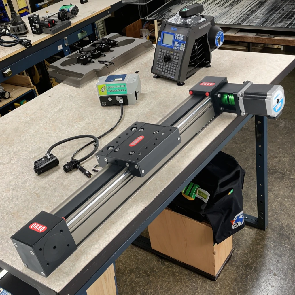 

QRXQ RXP-60 Rail Synchronous Belt Linear Module High Precision Customizable Length Low Noise Including Stepper/servo Motor