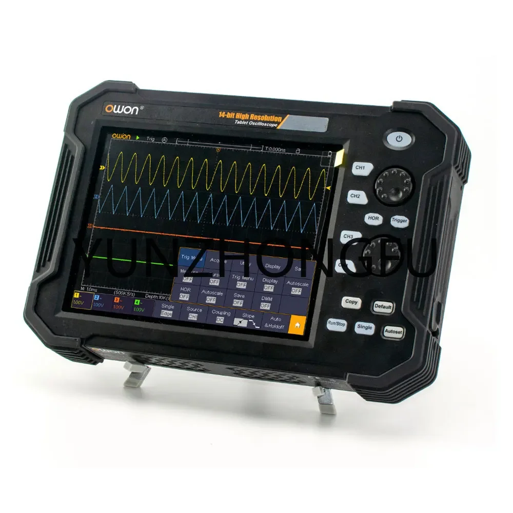 

Owon Digital Oscilloscope Tao3074/Tao3104 4 Channels 70Mhz/100Mhz 8'' LCD Portable Touchscreen Tablet USB Oscilloscopes