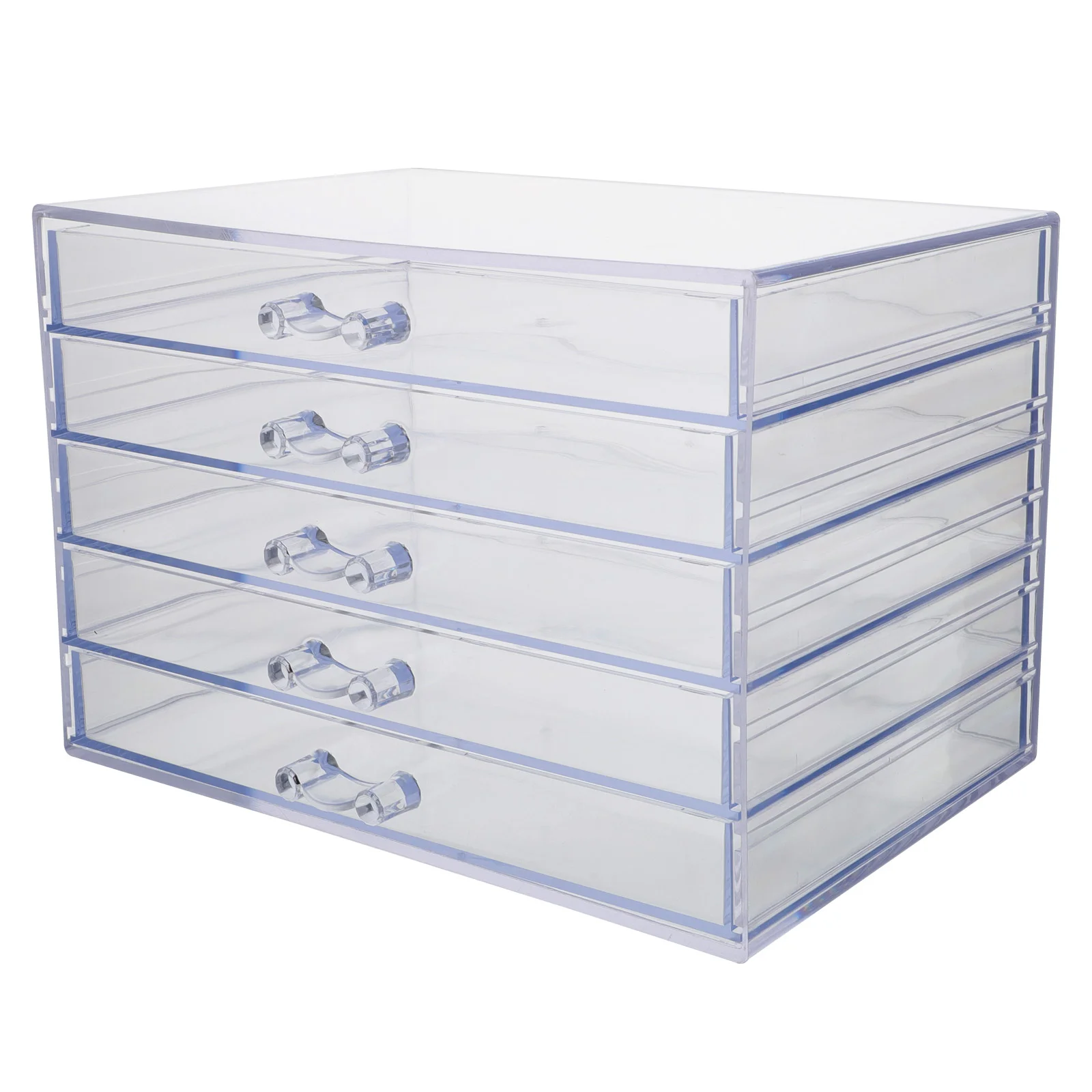 Storage Box Acrylic Drawers Organizer Makeup Nail Tools Container Polish Accessories Products Manicure