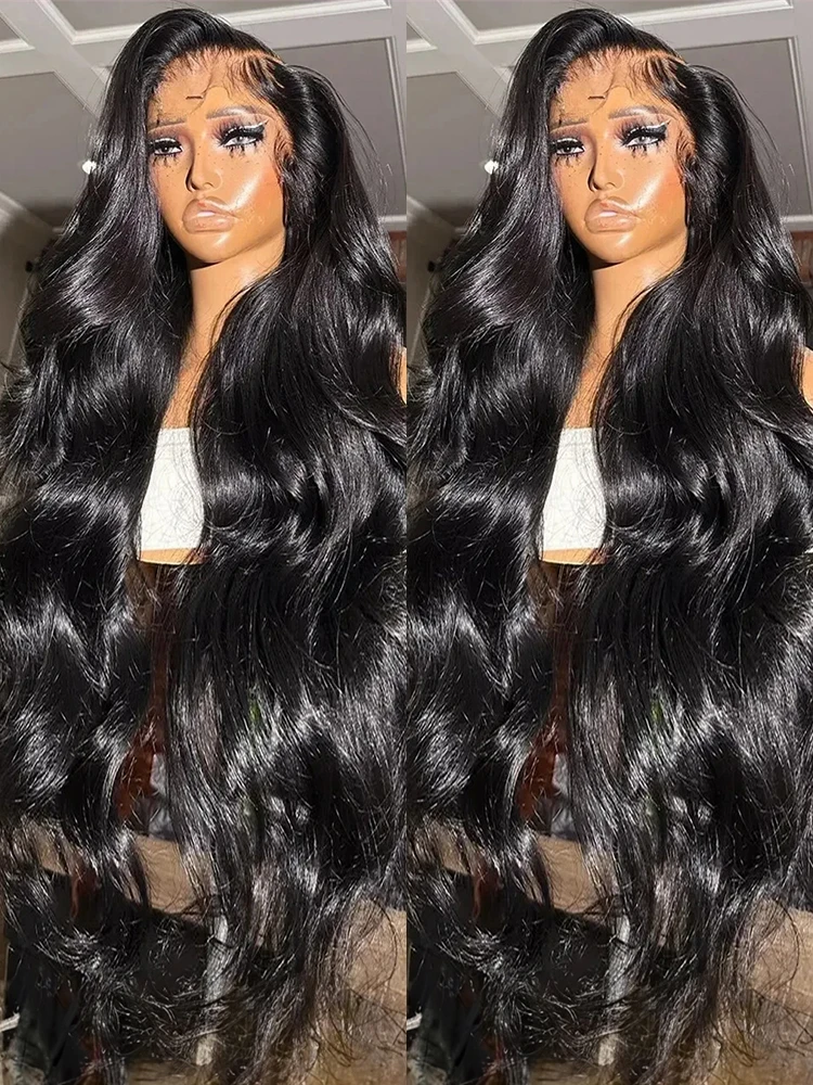 

30 40 Inch 13x4 13x6 HD Body Wave Lace Front Wig PrePlucked Loose Wave 360 Lace Frontal Wig 100% Human Hair Wigs For Black Women