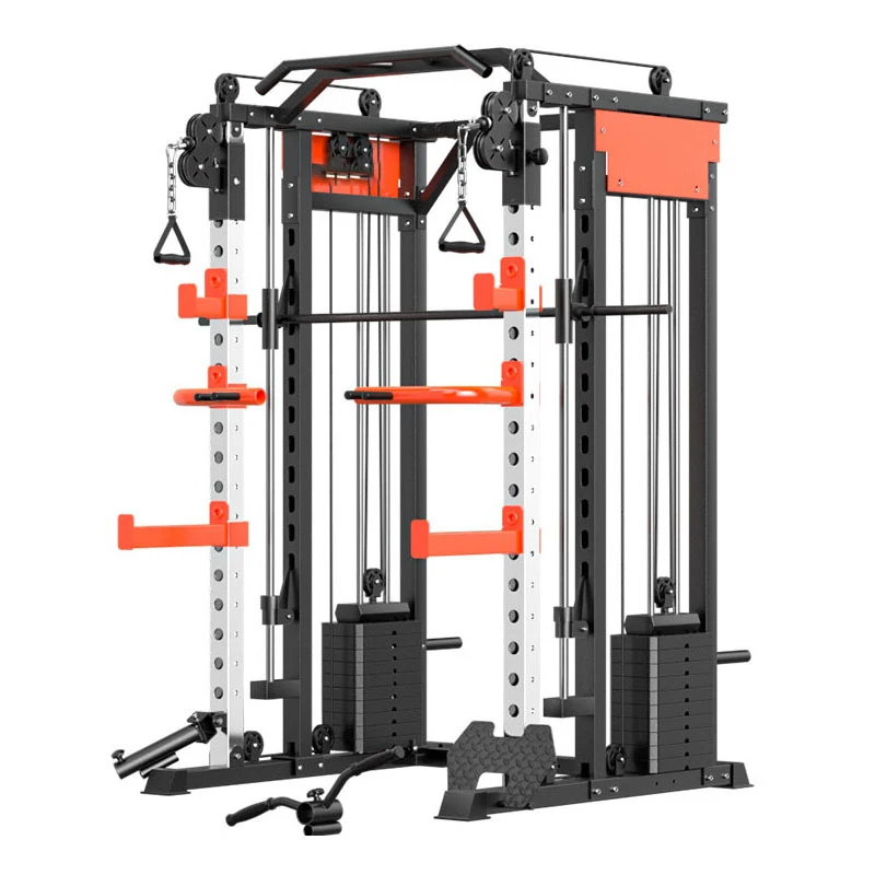 Comprehensive Trainer Fitness Equipment Household Combination Multifunctional Flying Bird Gantry Smith Machine Deep Squat Stand