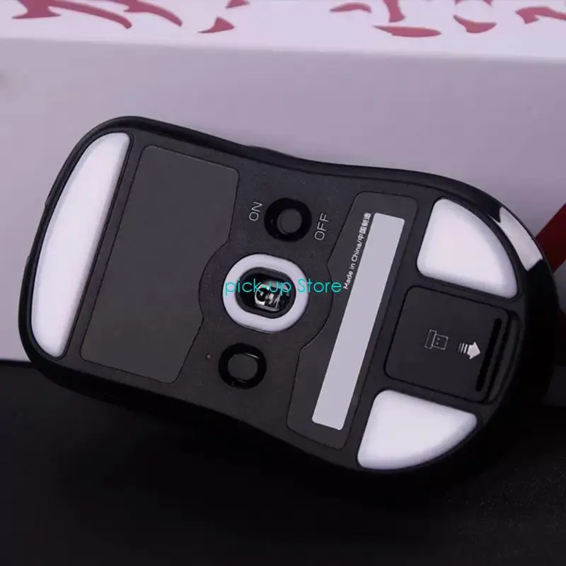 Q5WA ESPORTSTIGER Patinetes mouse mouse Pegatina almohadilla los pies para bordes curvos redondos del mouse ATK