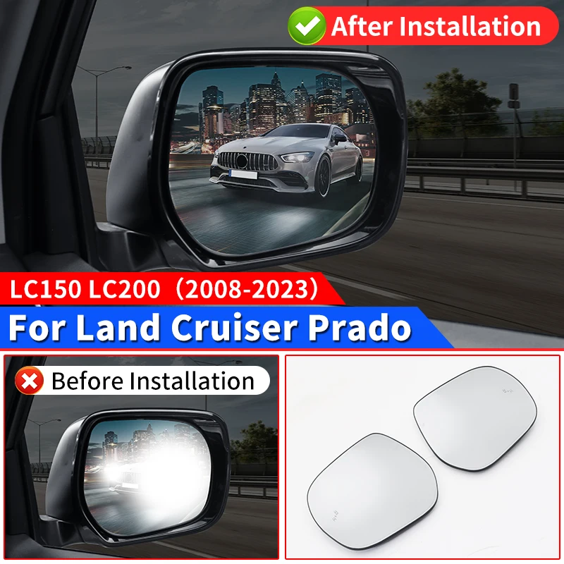 For Toyota Land Cruiser 200 Prado 150 2010-2023 Electronic Anti-Glare Rearview Mirror LC150 LC200 Interior Accessories upgraded