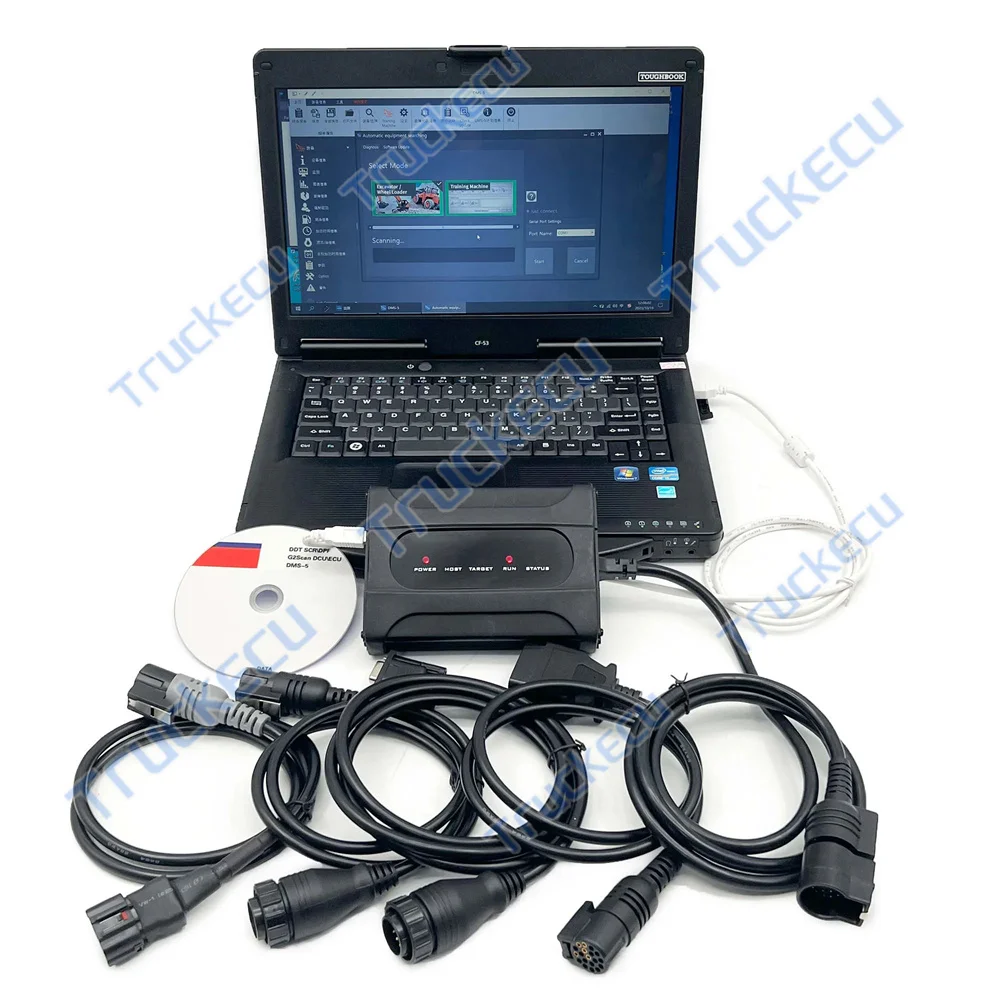 

for Doosan uVIM Heavy Industries & Construction Equipment ECU Data Management for Excavator Forklift Loader Engine+cf53 laptop