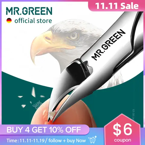 Pedicure Nail Clippers Set MR.GREEN
