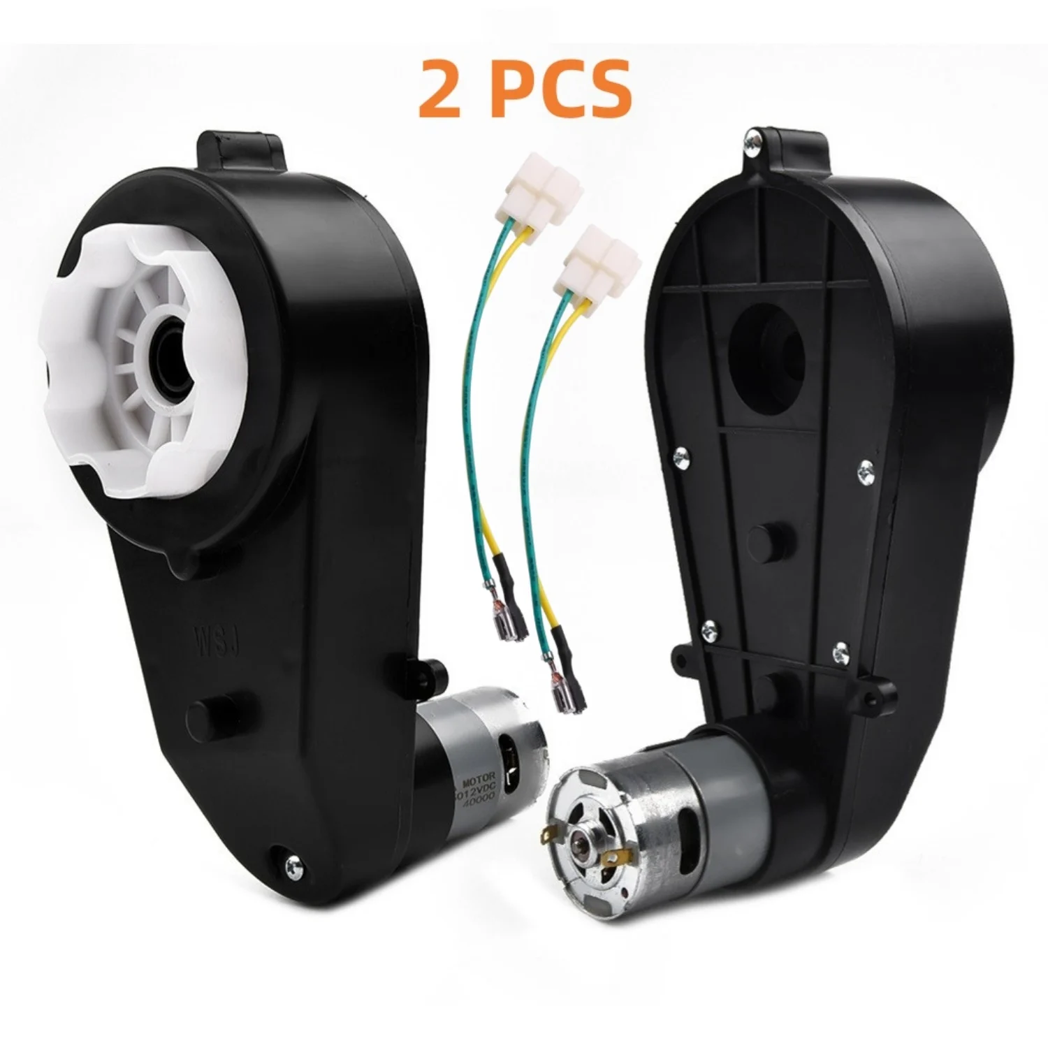 Set of 2 Electric Gearboxes RS550 Replacement 12V For Kids Car Toy Portable 40000RPM High Quality Durable And Practical To Use