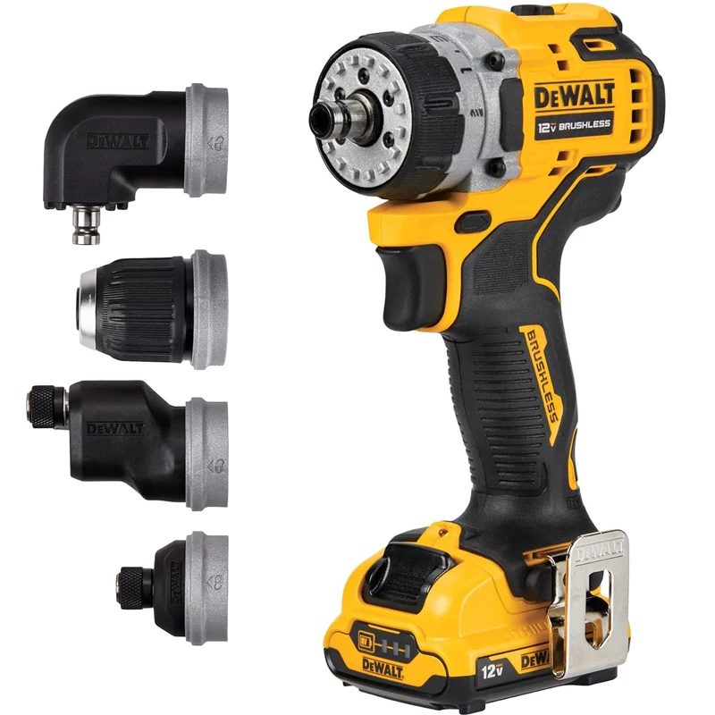 DEWALT DCD703 12V Electric Drill/Driver 2.0Ah Battery Sets XTREME Brushless Cordless 5-in-1 Household DIY Power Tool Screwdriver