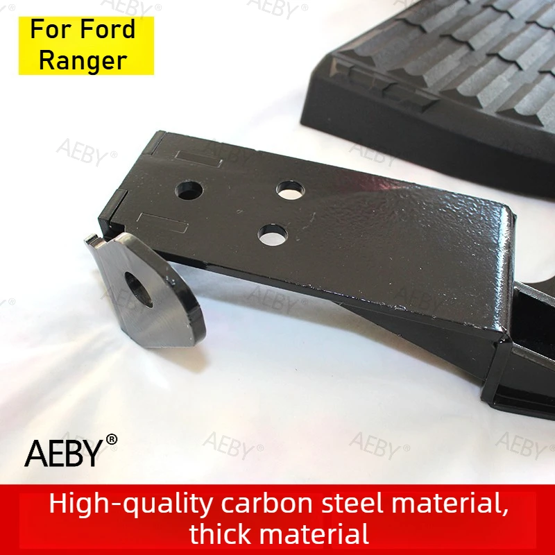 For Ford Ranger 2015-2021 Folding tailgate steps,Heavy duty anti-slip tailgate folding steps,Side steps,Car accessories