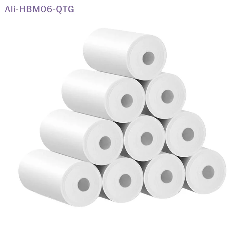 NEW 10Rolls 57x25mm White Thermal Paper For Children's Camera Instant Print Kids Camera Printing Paper Replacement Accessories