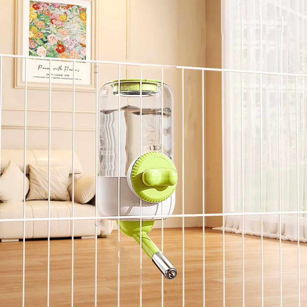 

Detachable Hanging Automatic Pet Feeder Leak-proof Large Capacity Cage Hanging Water Dispenser Tip-proof Pet Food Bowl