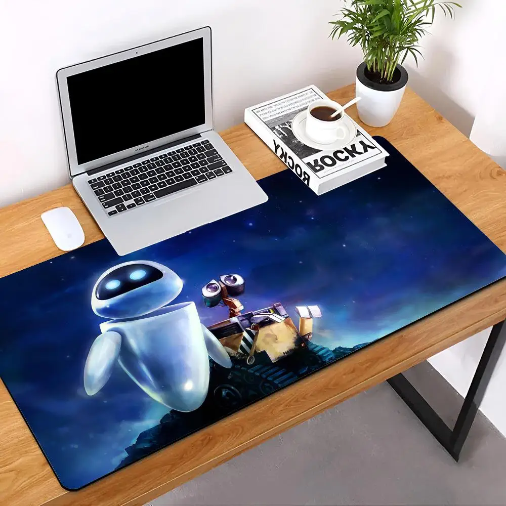 W-Wall·E MINISO Mouse Pad Mouse Mat Desk Mat With Pad Gaming Accessories Prime Gaming XXL Keyboard Pad Padding Mat