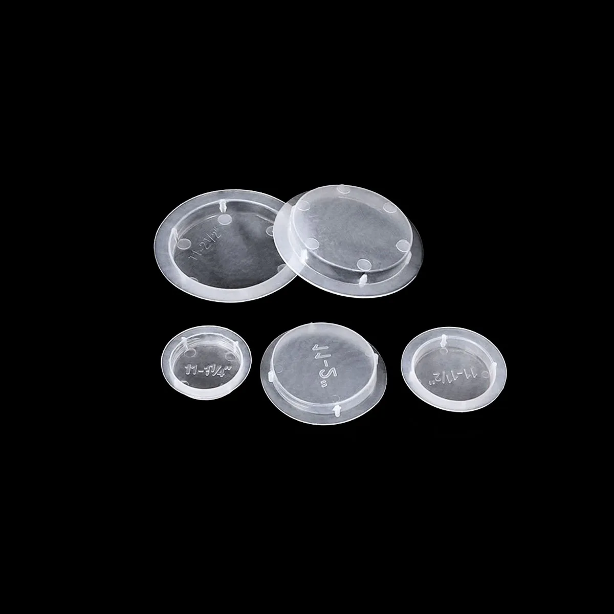 Innengewinde Schnell montages topfen/Flansch Kunststoff Innen stopfen Lochs topfen/staub dichte dekorative Abdeckung